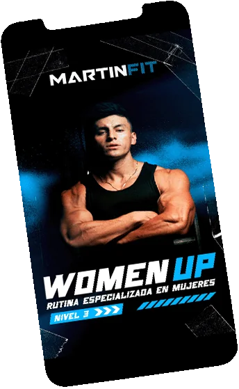 Programa WOMEN UP, rutina especializada en mujeres